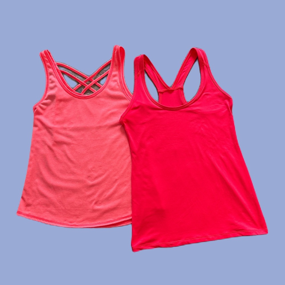 Champion Women's Coral Colored Athletic Tank Top